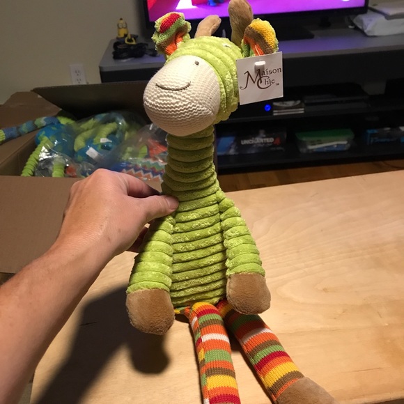 maison chic Other - Grace the Giraffe plush by Maison Cihic, NWT!